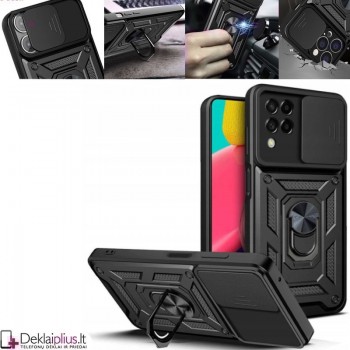 5in1 smūgiams atsparus dėklas su žiedu ir kameros apsauga (Samsung M33 5G) 5in1 smūgiams atsparus dėklas su žiedu ir kameros apsauga (Samsung M33 5G)